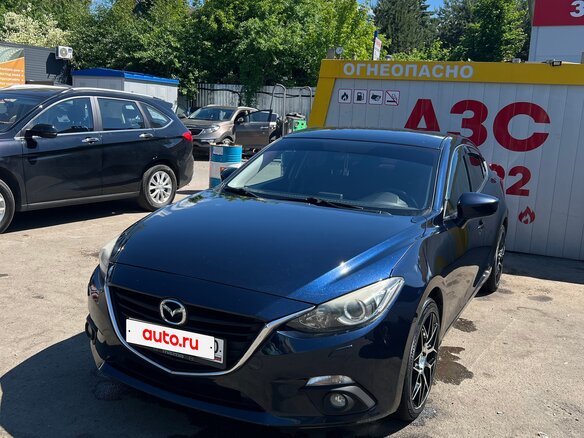 2014 Mazda 3 III (BM), синий, 1350000 рублей - вид 5