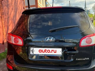 2011 Hyundai Santa Fe II Рестайлинг, чёрный, 850000 рублей, вид 2