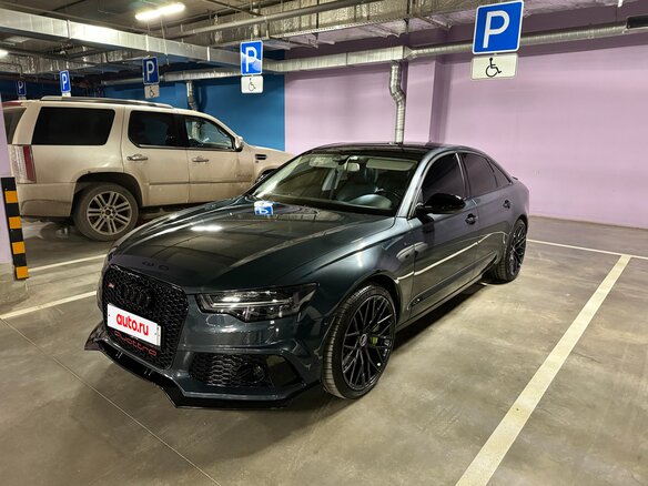 2013 Audi A6 IV (C7), синий, 2650000 рублей - вид 14