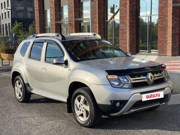 2016 Renault Duster I Рестайлинг, серебристый, 879000 рублей