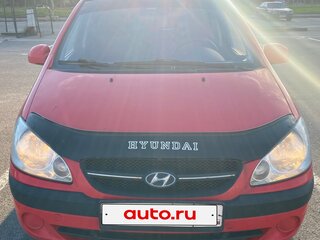 2008 Hyundai Getz I Рестайлинг, красный, 370000 рублей, вид 1