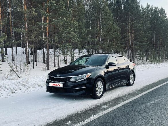 2017 Kia Optima IV, чёрный, 1650000 рублей - вид 1