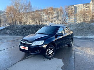 2013 Lada (ВАЗ) Granta I, синий, 505000 рублей, вид 1