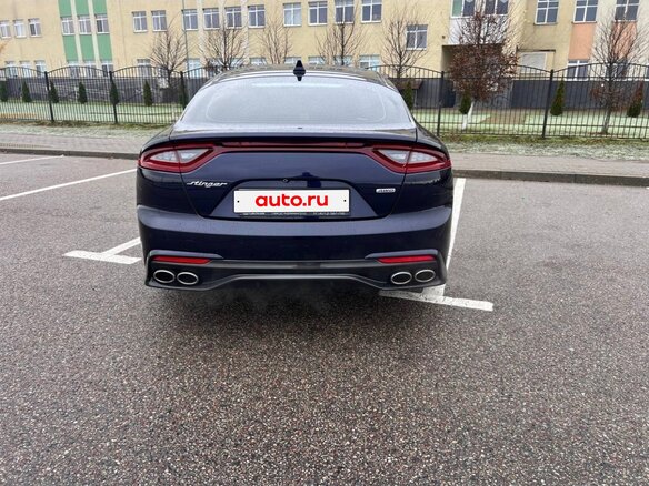 2018 Kia Stinger I, синий, 2750000 рублей - вид 9