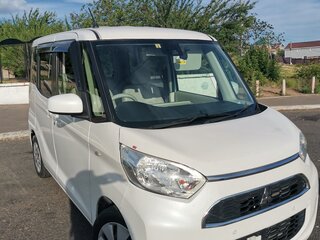 2019 Mitsubishi eK Space I Рестайлинг, белый, 660000 рублей, вид 2