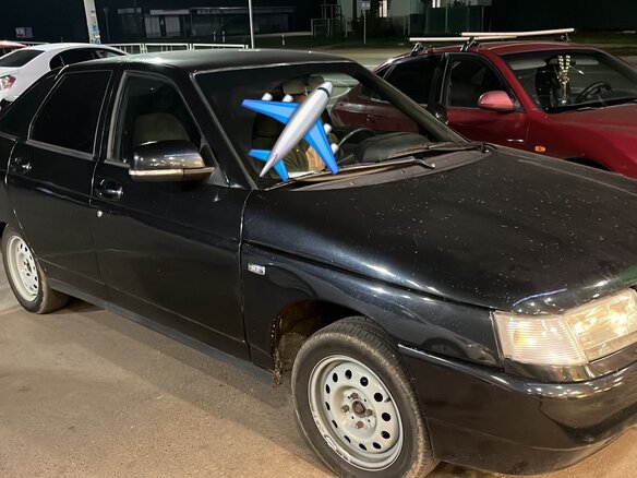 2005 Lada (ВАЗ) 2112, чёрный - вид 3