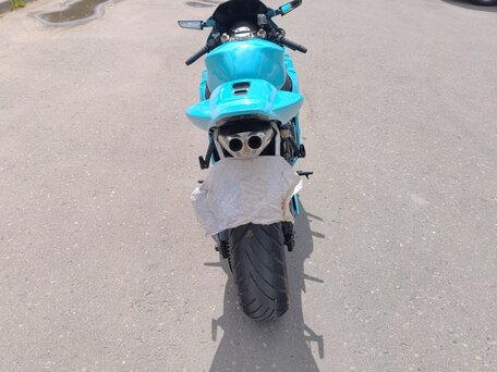 2004 Honda CBR 1000 RR/RA Fireblade, голубой, 510000 рублей, вид 4