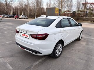 2024 Lada (ВАЗ) Vesta I Рестайлинг (NG), белый, 1310000 рублей, вид 5