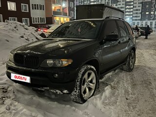 2004 BMW X5 3.0i I (E53) Рестайлинг, чёрный, 950000 рублей, вид 2