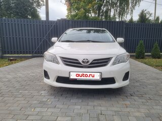 2012 Toyota Corolla X (E140, E150) Рестайлинг, белый, 1200000 рублей, вид 2