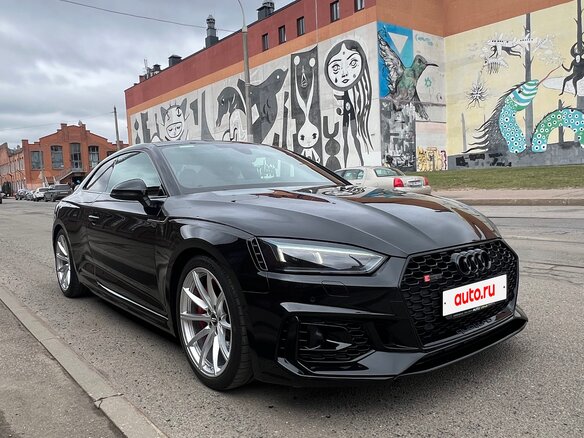2019 Audi RS 5 II (F5), чёрный, 4600000 рублей