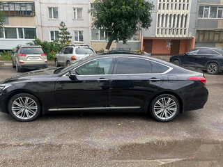 2017 Genesis G80 I, чёрный, 2180000 рублей, вид 2