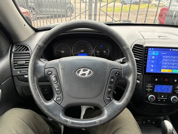 2006 Hyundai Santa Fe II, чёрный, 780000 рублей - вид 9