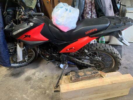 2013 Irbis XR 250, красный, 95000 рублей, вид 1