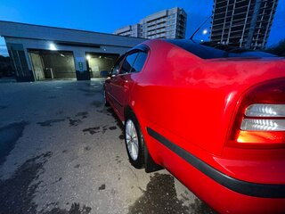 2007 Skoda Octavia I (A4) Рестайлинг, красный, 350000 рублей, вид 4