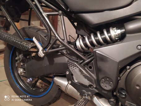 2009 Kawasaki Versys 650, чёрный, 420000 рублей, вид 4