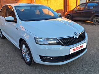 2019 Skoda Rapid I Рестайлинг, белый, 1575000 рублей, вид 4