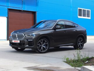 2021 BMW X6 40i III (G06), зелёный, 8000000 рублей, вид 3