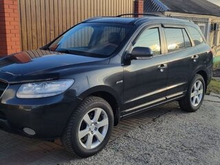 2008 Hyundai Santa Fe II, чёрный, 990000 рублей, вид 1
