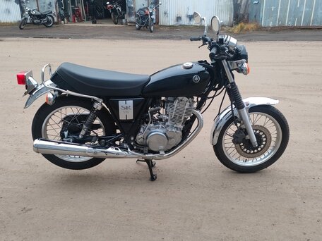 2019 Yamaha SR400, чёрный, 429000 рублей, вид 4