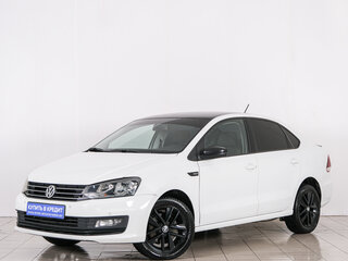 2018 Volkswagen Polo V Рестайлинг, белый, 929000 рублей, вид 3