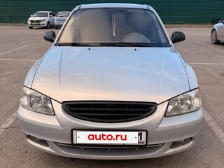 2008 Hyundai Accent ТагАЗ II, серебристый, 550000 рублей, вид 2