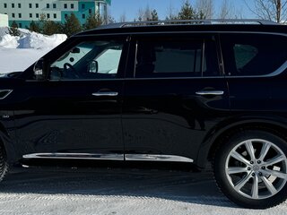 2017 Infiniti QX80 I Рестайлинг, чёрный, 4650000 рублей, вид 4