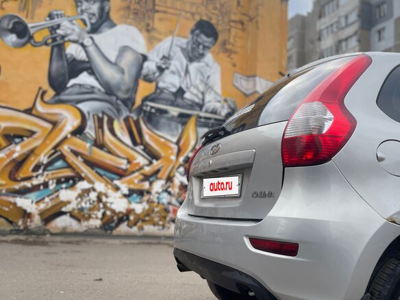 2013 Lada (ВАЗ) Kalina II, серебристый, 390000 рублей - вид 11