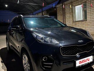 2016 Kia Sportage IV, чёрный, 1750000 рублей, вид 2