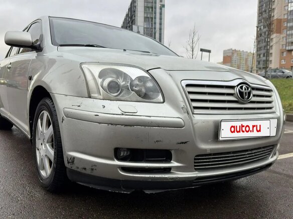 2004 Toyota Avensis II, серебристый, 430000 рублей - вид 4