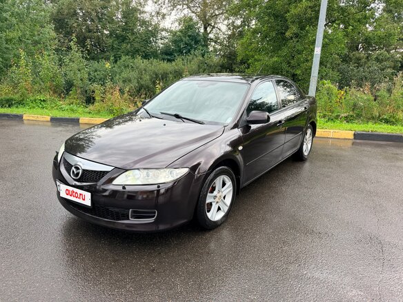 2005 Mazda 6 I (GG) Рестайлинг, фиолетовый, 450000 рублей - вид 1