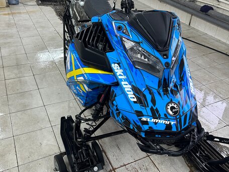 2021 BRP Ski-Doo Summit 850, синий, 1550000 рублей, вид 1