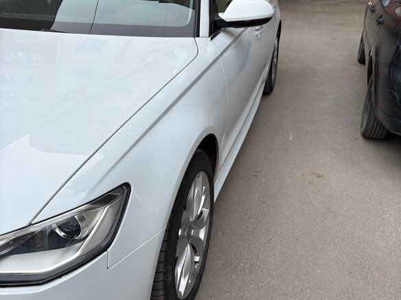 2016 Audi A6 IV (C7) Рестайлинг, белый, 2000000 рублей - вид 6