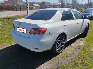 2012 Toyota Corolla X (E140, E150) Рестайлинг, белый, 830000 рублей, вид 3