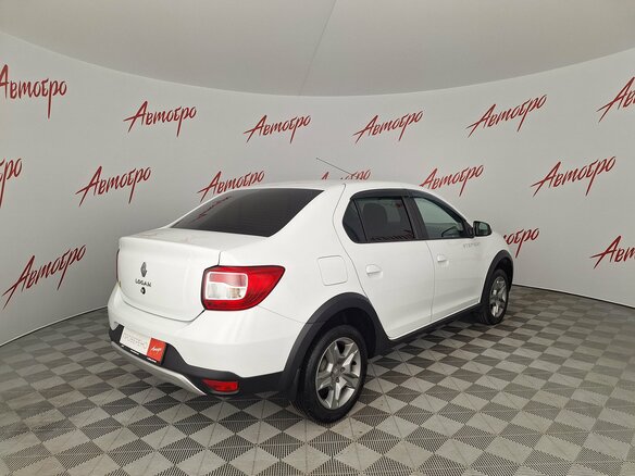 2020 Renault Logan Stepway II Рестайлинг, белый - вид 4