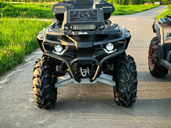 2022 Stels ATV-850 Guepard Trophy, чёрный, 850000 рублей - вид 16