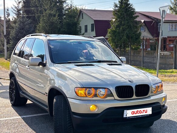 2003 BMW X5 3.0i I (E53), бежевый, 1250000 рублей - вид 6