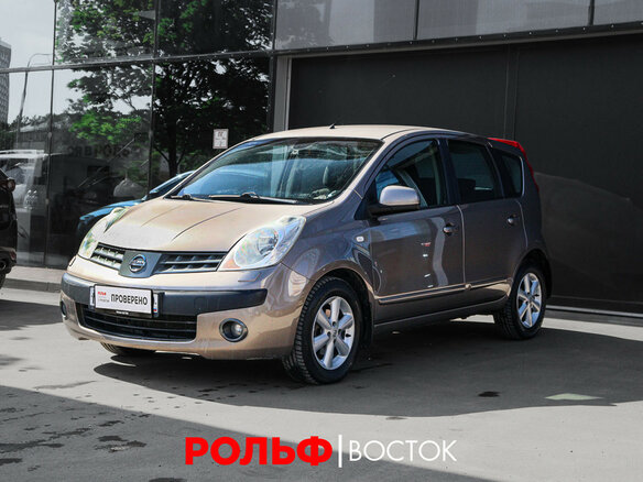2007 Nissan Note I, бежевый