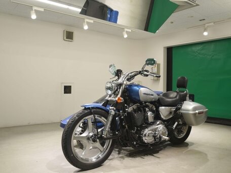 2005 Harley-Davidson Sportster 1200, синий, 556000 рублей, вид 3