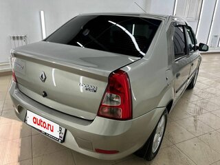 2012 Renault Logan I Рестайлинг, бежевый, 497000 рублей, вид 3