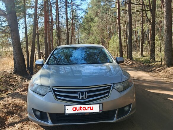2008 Honda Accord VIII, серебристый, 650000 рублей - вид 1