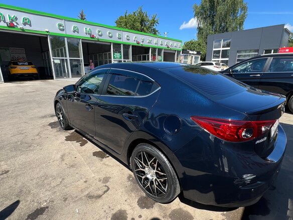 2014 Mazda 3 III (BM), синий, 1350000 рублей - вид 12