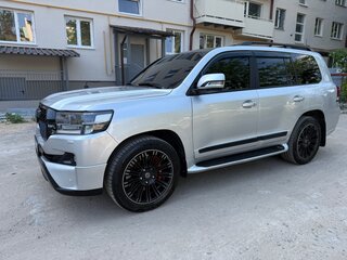 2013 Toyota Land Cruiser 200 Series Рестайлинг 1, серый, 3400000 рублей, вид 3