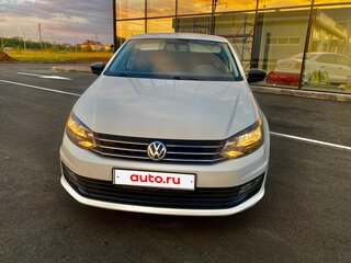 2019 Volkswagen Polo V Рестайлинг, белый, 1145000 рублей, вид 1