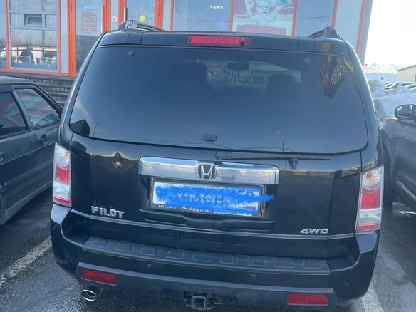 2008 Honda Pilot II, чёрный, 1280000 рублей - вид 1