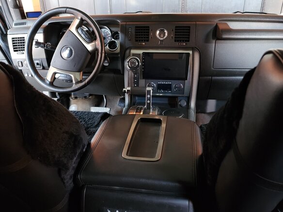 2008 Hummer H2 I Рестайлинг, чёрный, 4800000 рублей - вид 11