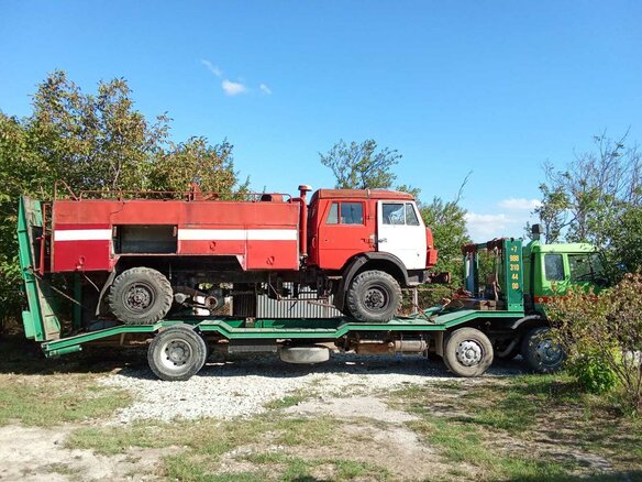 1995 Fuso (Mitsubishi) Super Great, зелёный, 2990000 рублей - вид 6