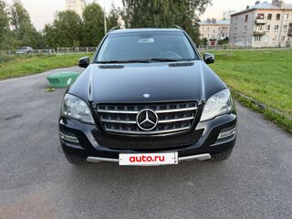 2010 Mercedes-Benz M-Класс 350 II (W164) Рестайлинг, чёрный, 1670000 рублей, вид 3