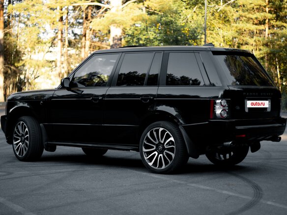 2005 Land Rover Range Rover III Рестайлинг, синий, 1590000 рублей - вид 10