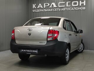 2012 Lada (ВАЗ) Granta I, бежевый, 335000 рублей, вид 2